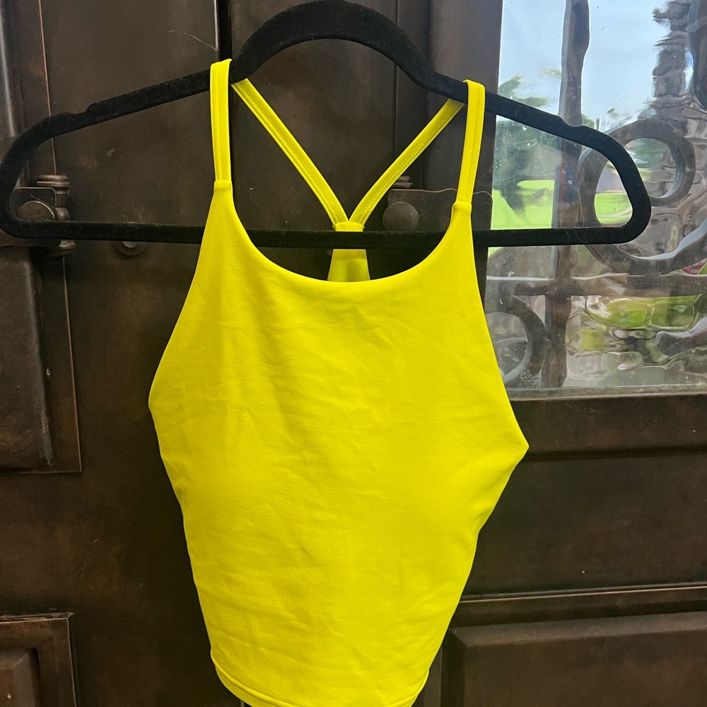 Old Navy Bright Yellow Tank Top